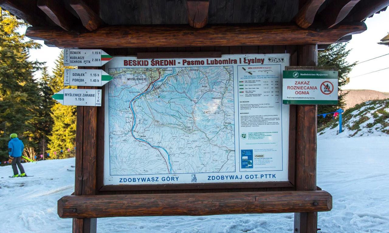 Sloneczny Chelm - Apartamenty W Gorach, Prywatna Sauna Jacuzzi Balia W Cenie, Spa, Grill, Stok Narciarski Myslenice, Sciezki Rowerowe, Rzeka Raba, Widok Na Tatry 외부 사진