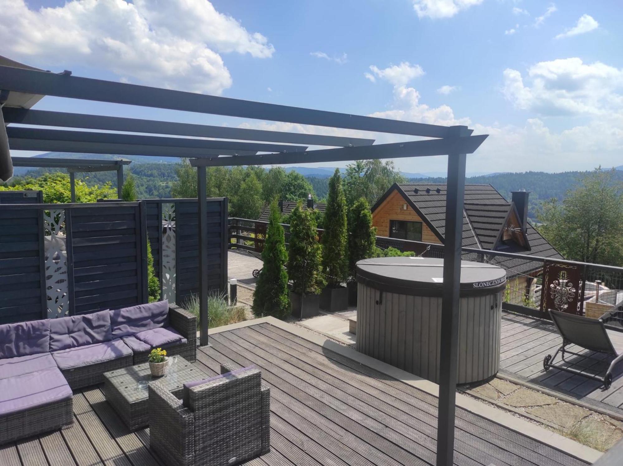 Sloneczny Chelm - Apartamenty W Gorach, Prywatna Sauna Jacuzzi Balia W Cenie, Spa, Grill, Stok Narciarski Myslenice, Sciezki Rowerowe, Rzeka Raba, Widok Na Tatry 외부 사진